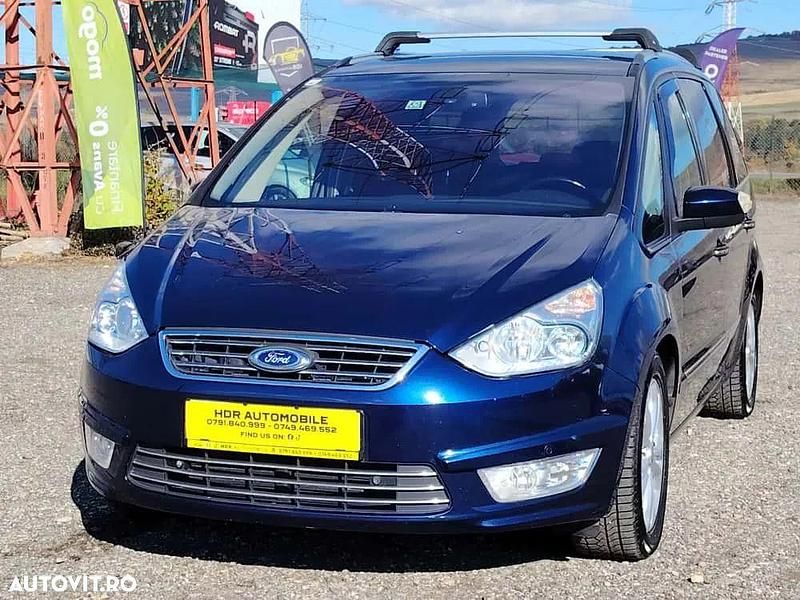 Culoarealbastru Utilizat 2012 Ford Galaxy Titanium Monovolum | 6.999 EUR (Puțin scump) - Imagine 1/4