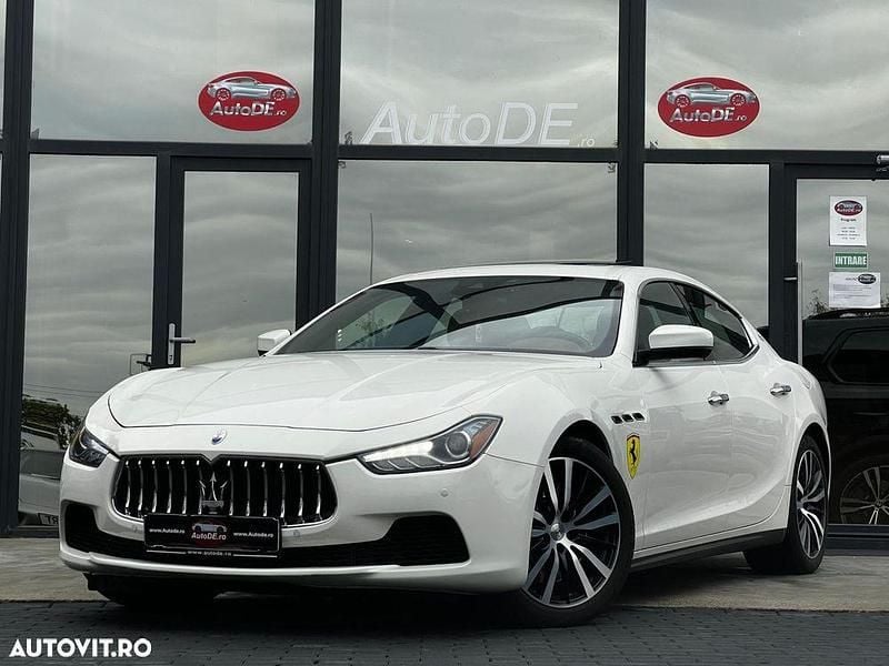 Culoarealb Utilizat 2017 Maserati Ghibli Coupe | 34.990 EUR (Preț OK) - Imagine 1/4