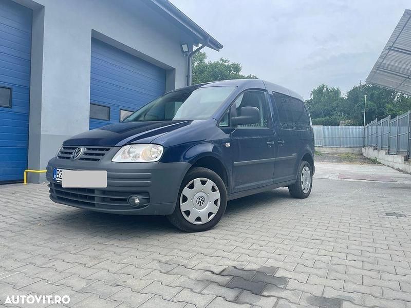 Culoarealbastru Utilizat 2010 VW Caddy Team Monovolum | 4.950 EUR (Preț bun) - Imagine 1/4