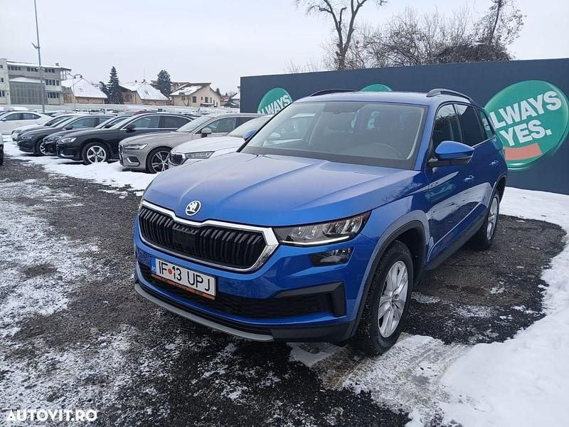 Second-hand Skoda Kodiaq Style 150 CP (110 kW) 2021 Culoarealbastru SUV