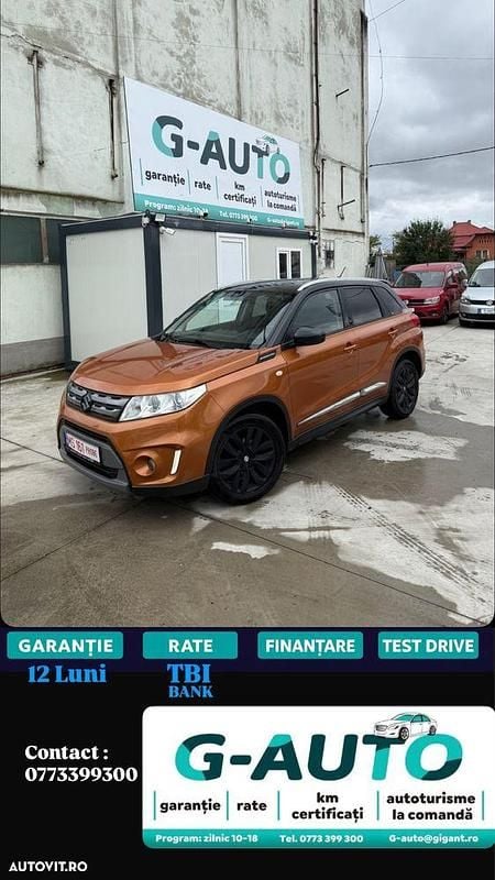 Culoareportocaliu Utilizat 2015 Suzuki Vitara Comfort+ SUV | 10.200 EUR (Preț OK) - Imagine 1/4