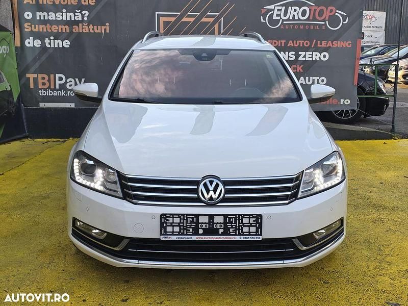 Second-hand VW Passat Comfortline 177 CP (130 kW) 2014 Culoarealb Break