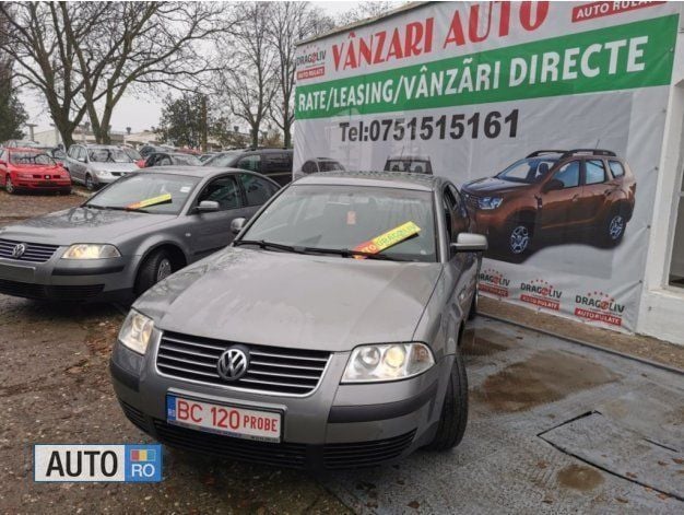 Second-hand VW Passat 100 CP (73 kW) 2002 Bej metalizat Berlinǎ
