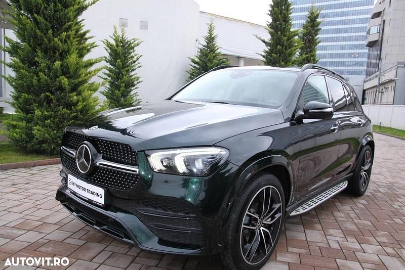 Culoarealte culori Utilizat 2021 Mercedes GLE450 AMG AMG line SUV | 62.980 EUR (Puțin scump) - Imagine 1/4