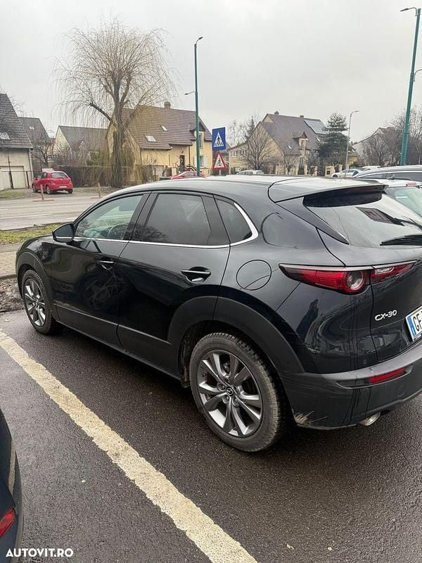 Second-hand Mazda CX-30 Exclusive-Line 186 CP (136 kW) 2021 Culoarenegru SUV