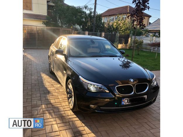 Negru Utilizat 2009 BMW 520 Berlinǎ | 9.300 EUR (Scump) - Imagine 1/4