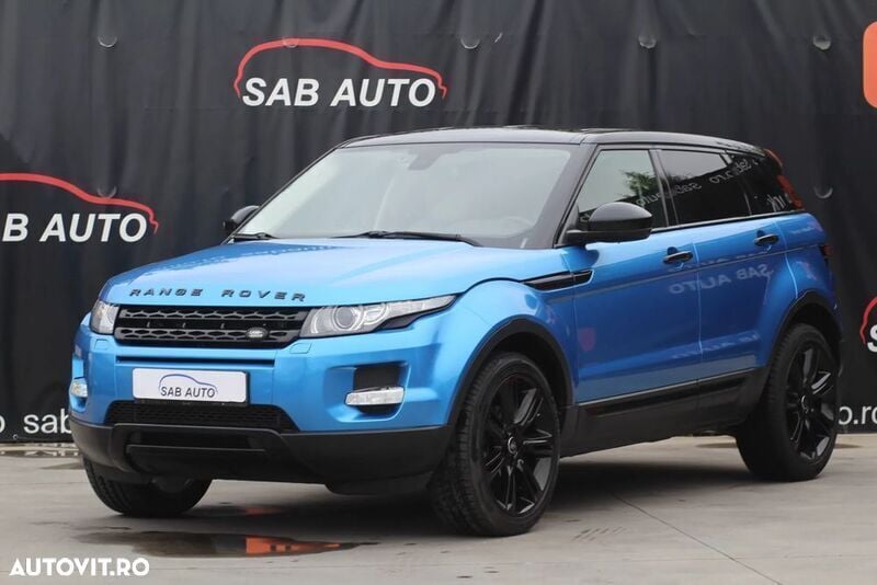 Negru Utilizat 2014 Land Rover Range Rover evoque SUV | 13.999 EUR (Preț OK) - Imagine 1/4