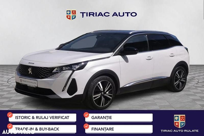 Culoarealb Utilizat 2021 Peugeot 3008 GT SUV | 23.900 EUR (Preț OK) - Imagine 1/4