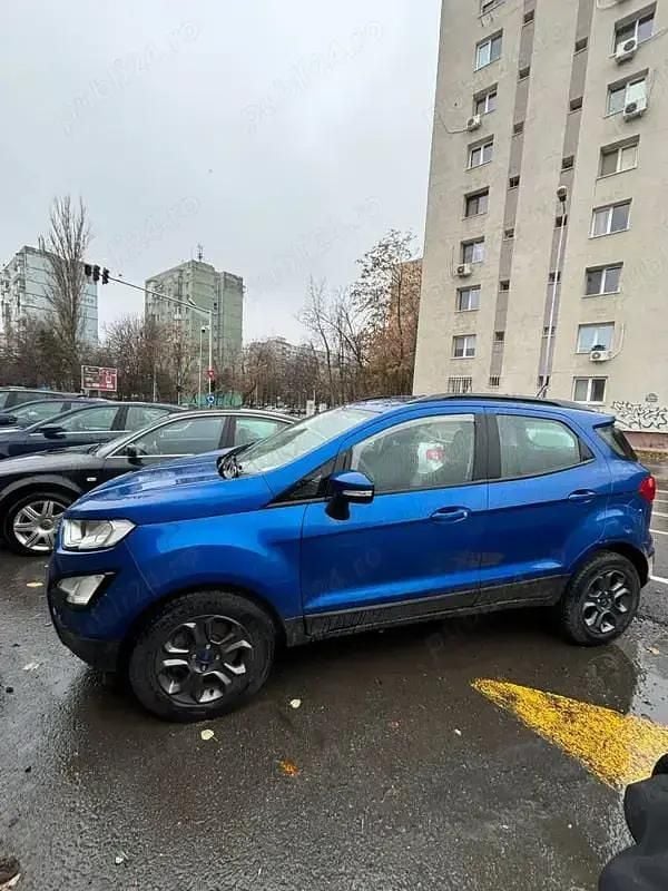 Second-hand Ford Ecosport 125 CP (91 kW) 2018 Albastru SUV