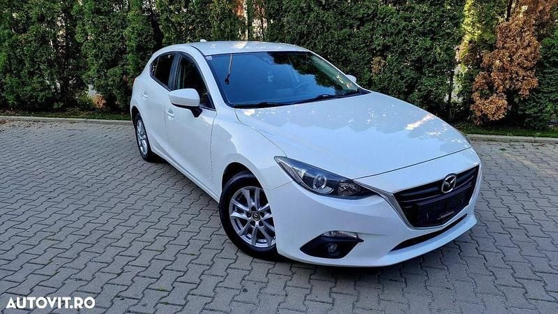Culoarealb Utilizat 2014 Mazda 3 Prime-Line Hatchback | 8.199 EUR (Preț OK) - Imagine 1/4