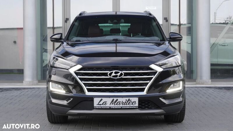 Negru Utilizat 2019 Hyundai Tucson Premium SUV | 20.944 EUR (Puțin scump) - Imagine 1/4
