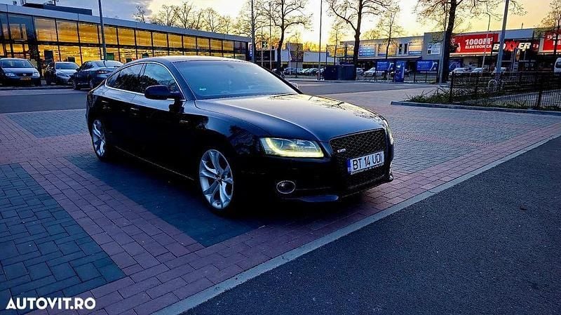 Negru Utilizat 2011 Audi A5 Sportback Hatchback | 10.000 EUR (Scump) - Imagine 1/4