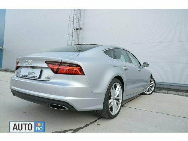 Second-hand Audi A7 Exclusive 320 CP (235 kW) 2015 Gri Hatchback