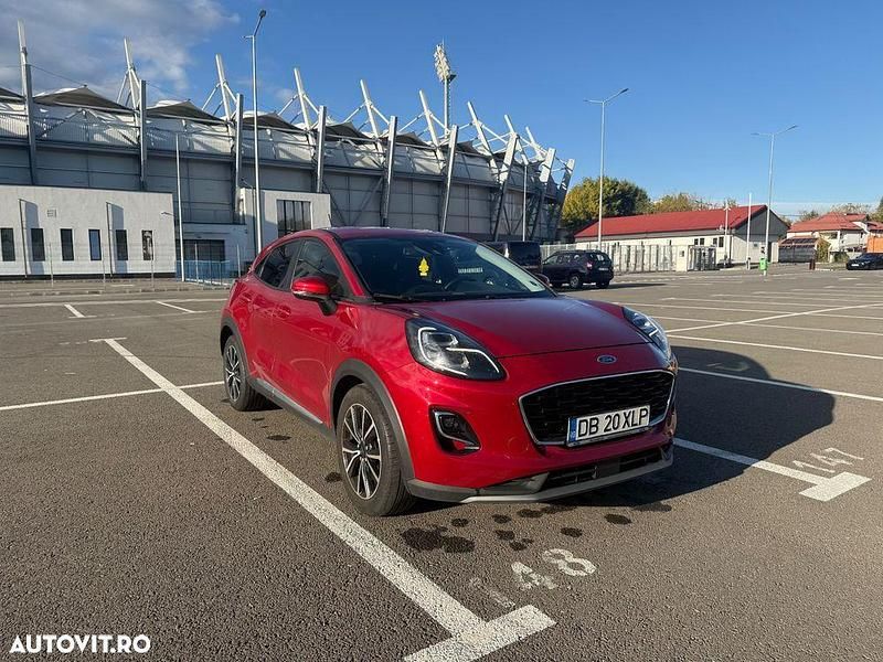 Second-hand Ford Puma Titanium 125 CP (91 kW) 2020 Culoarerosu SUV