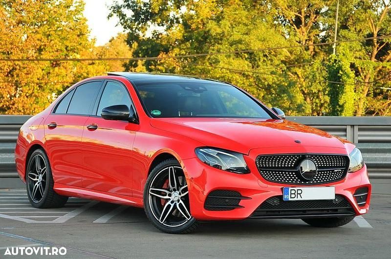 Culoarerosu Utilizat 2018 Mercedes E43 AMG AMG Berlinǎ | 32.000 EUR - Imagine 1/4