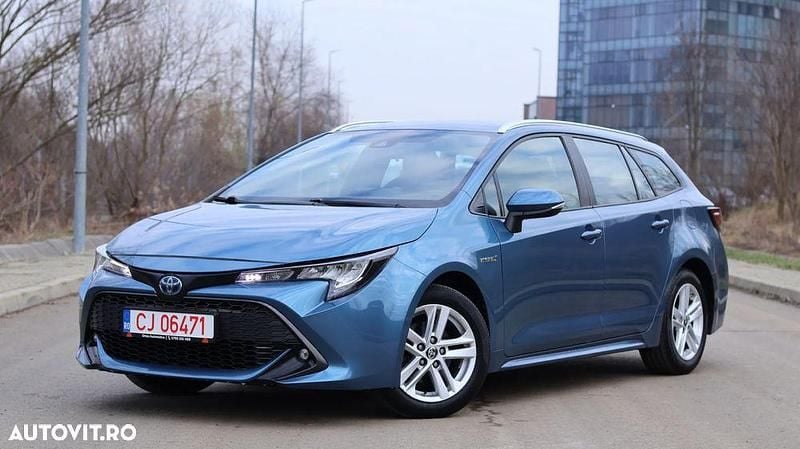 Culoarealbastru Utilizat 2021 Toyota Corolla Business Edition Break | 16.290 EUR (Preț bun) - Imagine 1/4