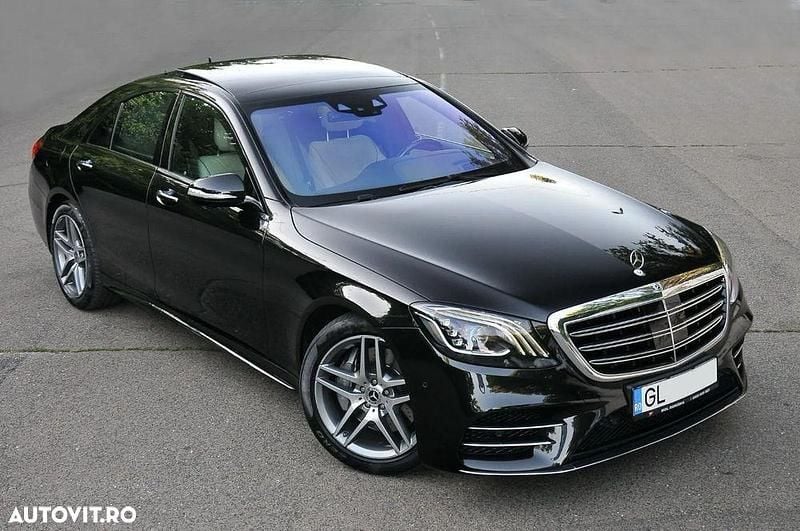 Second-hand Mercedes S350 286 CP (210 kW) 2020 Culoarenegru Berlinǎ