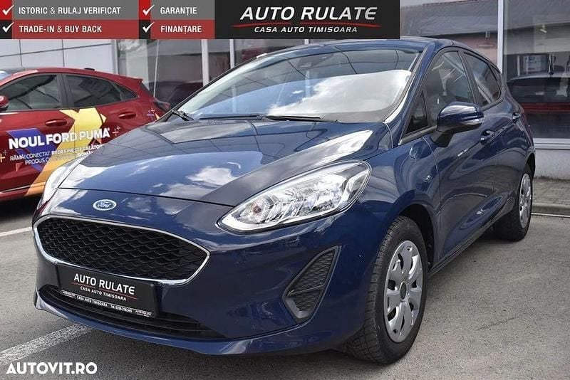 Second-hand Ford Fiesta Trend 85 CP (62 kW) 2019 Albastru Hatchback
