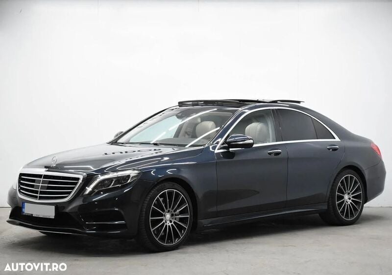 Second-hand Mercedes S350 258 CP (189 kW) 2015 Albastru Berlinǎ