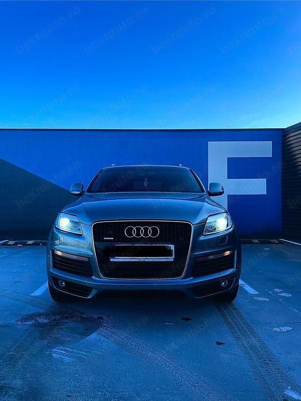 Gri Utilizat 2008 Audi Q7 S-Line SUV | 8.499 EUR - Imagine 1/4