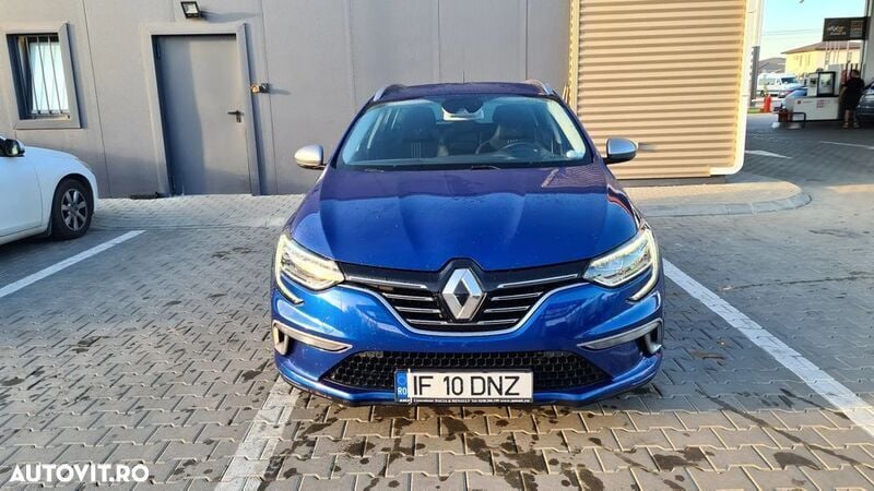 Albastru Utilizat 2019 Renault Mégane GrandTour Intens Break | 13.500 EUR (Puțin scump) - Imagine 1/4