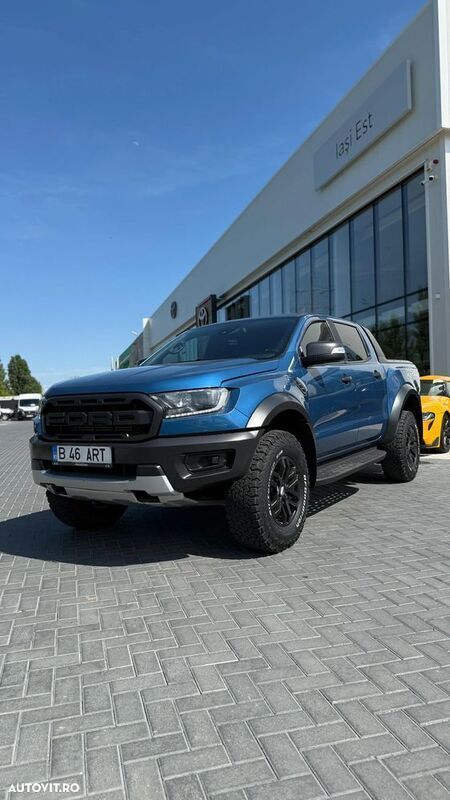 Albastru Utilizat 2021 Ford Ranger Raptor Pickup | 36.500 EUR (Preț OK) - Imagine 1/4