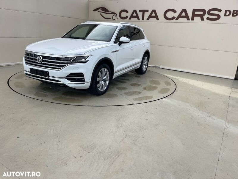Second-hand VW Touareg Elegance 286 CP (210 kW) 2019 Alb SUV