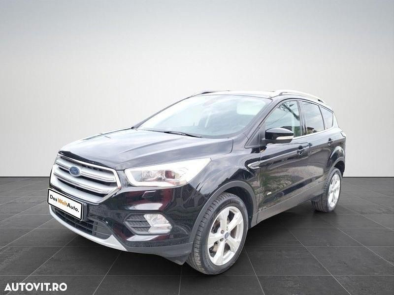 Culoarenegru Utilizat 2018 Ford Kuga SUV | 12.850 EUR (Preț OK) - Imagine 1/4