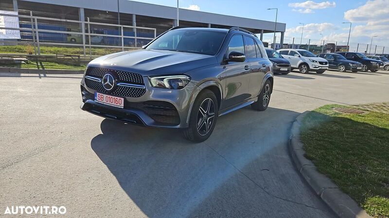 Gri Utilizat 2021 Mercedes GLE350 AMG line SUV | 71.400 EUR - Imagine 1/4
