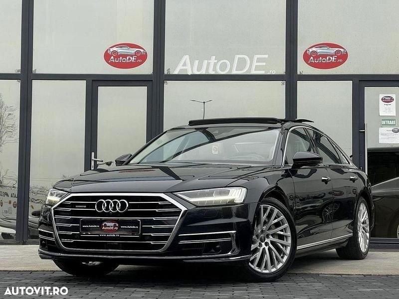 Culoarealbastru Second-hand 2018 Audi A8 Berlinǎ | 35.990 EUR (Super Preț) - Imagine 1/4