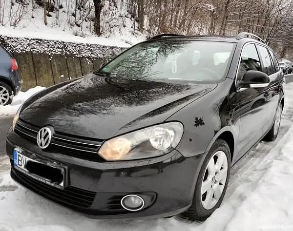 Negru Utilizat 2012 VW Golf VII Break | 5.700 EUR (Preț bun) - Imagine 1/4