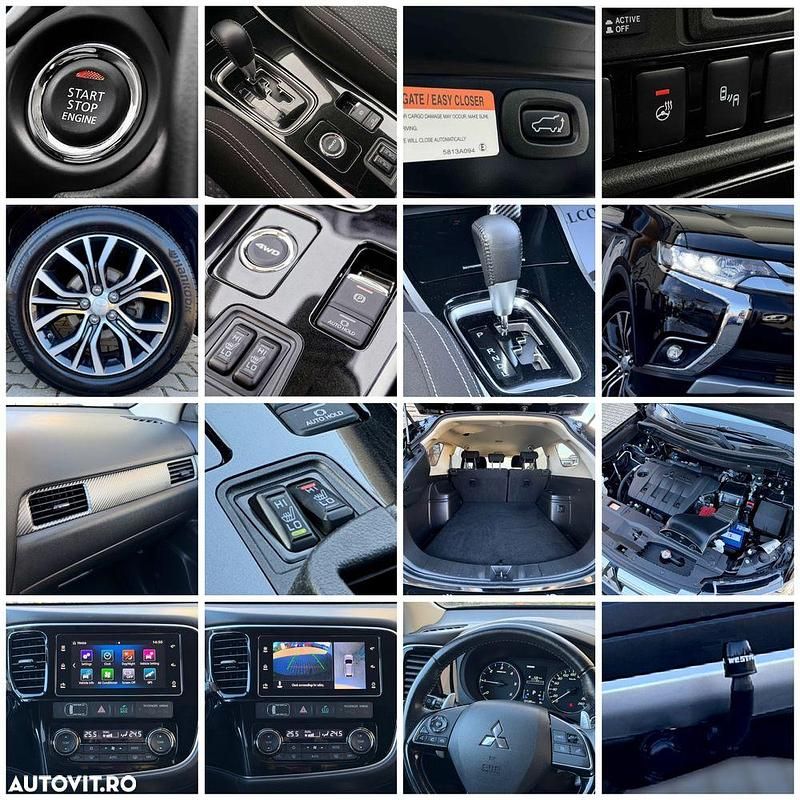 Second-hand Mitsubishi Outlander Diamant Edition 150 CP (110 kW) 2018 Culoaremaro SUV