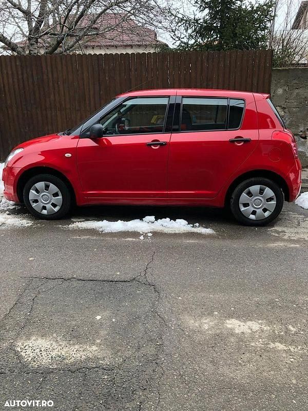 Second-hand Suzuki Swift 92 CP (67 kW) 2008 Culoarerosu Hatchback
