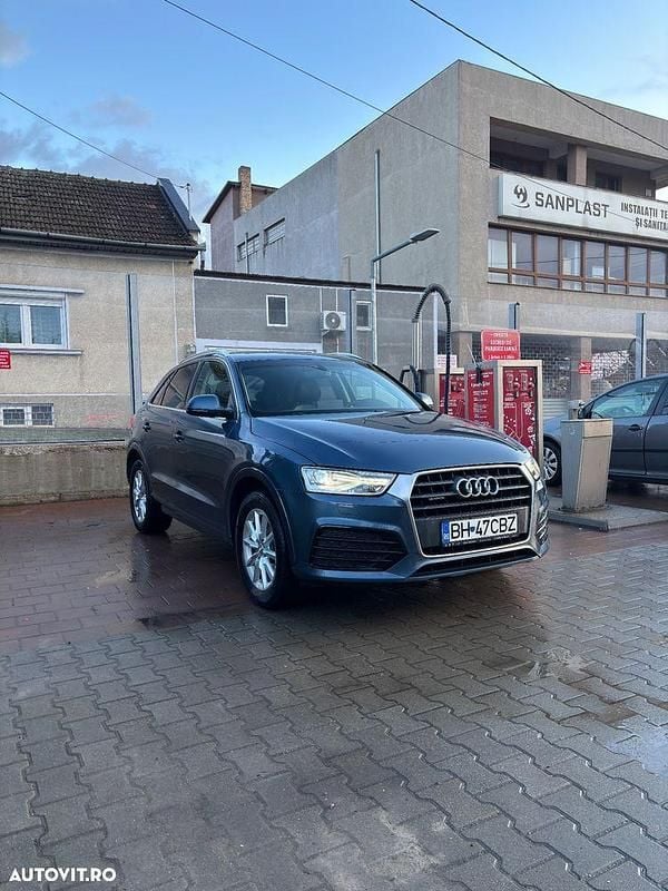 Second-hand Audi Q3 150 CP (110 kW) 2018 Culoarealbastru SUV