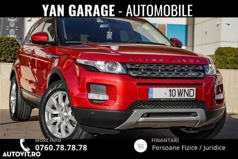 Culoarerosu Utilizat 2015 Land Rover Range Rover evoque Prestige SUV | 15.980 EUR (Preț OK) - Imagine 1/4