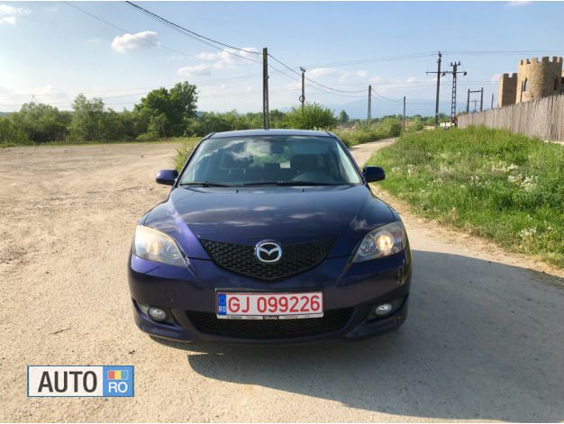 Albastru Utilizat 2004 Mazda 3 Hatchback | 2.600 EUR (Preț OK) - Imagine 1/4