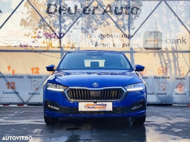 Second-hand Skoda Octavia Ambition 110 CP (80 kW) 2023 Culoarealbastru Berlinǎ