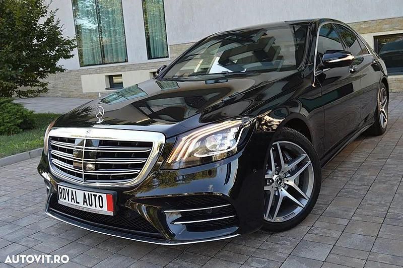 Negru Utilizat 2019 Mercedes S400 Berlinǎ | 41.900 EUR - Imagine 1/4