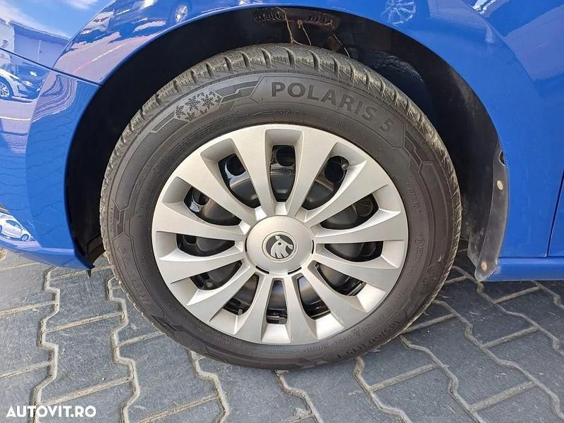 Second-hand Skoda Fabia Ambition 95 CP (69 kW) 2019 Albastru mediu  normal Hatchback