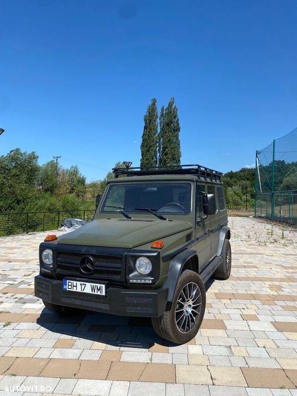 Verde Utilizat 2004 Mercedes G500 SUV | 45.000 EUR - Imagine 1/4