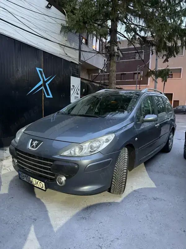 Albastru Utilizat 2007 Peugeot 307 Break | 2.400 EUR - Imagine 1/4