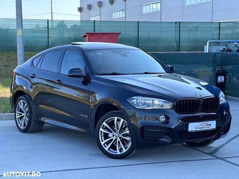 Negru Utilizat 2016 BMW X6 SUV | 29.499 EUR (Preț bun) - Imagine 1/4