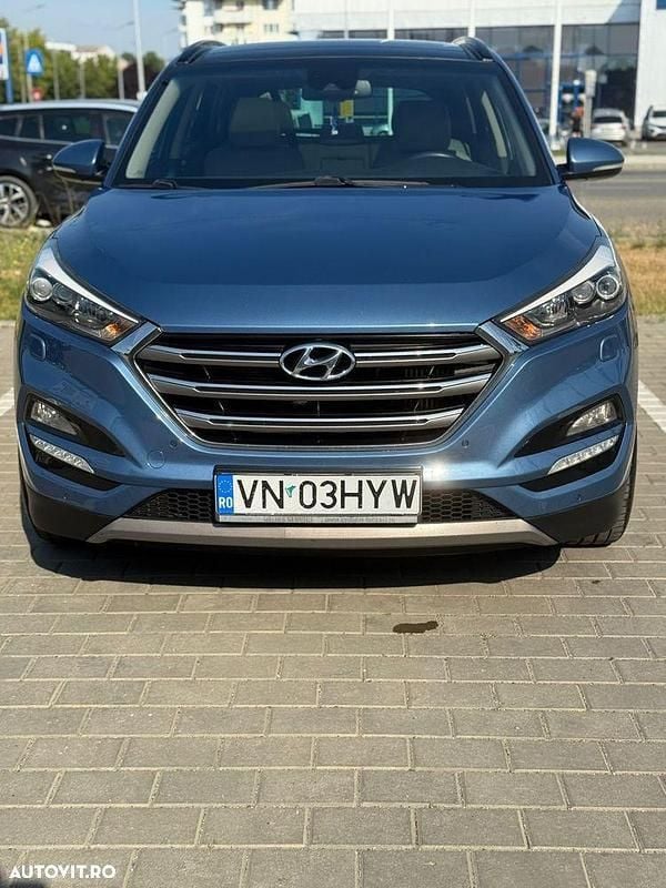 Albastru Utilizat 2015 Hyundai Tucson SUV | 15.900 EUR (Puțin scump) - Imagine 1/4