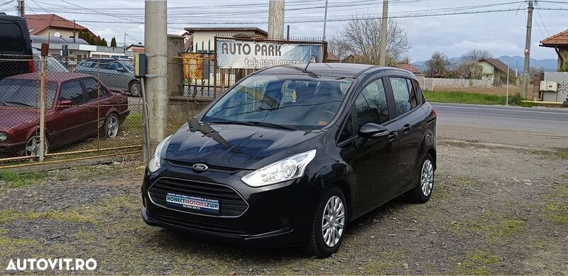 Negru Utilizat 2014 Ford B-MAX Trend Monovolum | 3.890 EUR (Preț bun) - Imagine 1/4