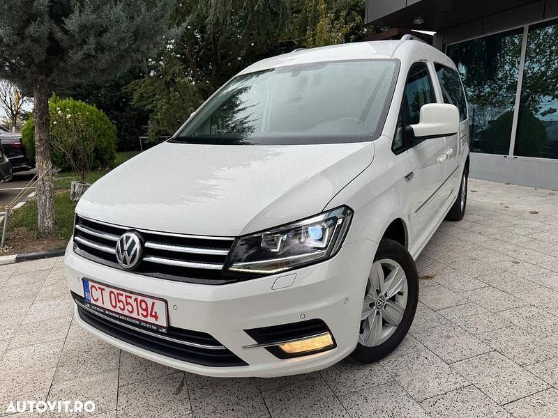 Culoarealb Utilizat 2018 VW Caddy Maxi Monovolum | 13.900 EUR (Preț OK) - Imagine 1/4
