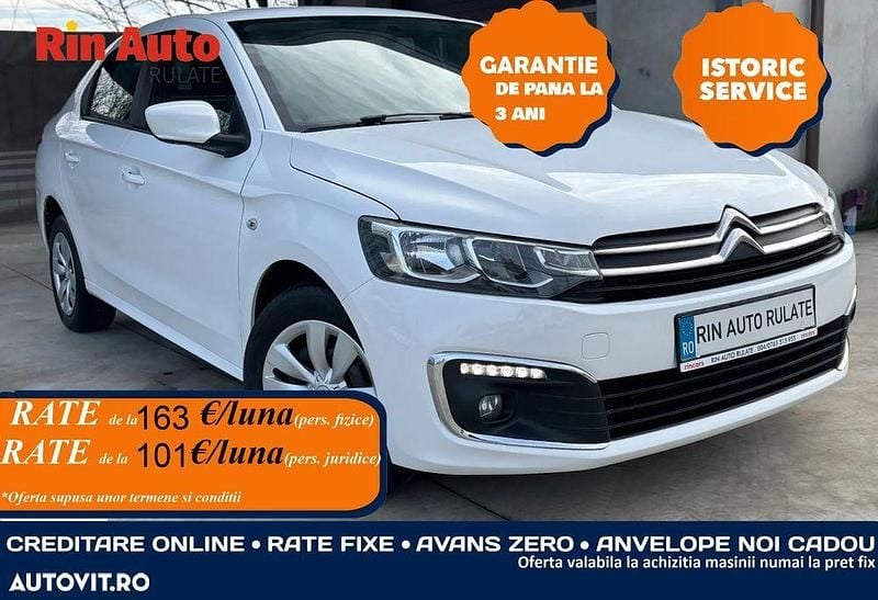 Culoarealb Utilizat 2020 Citroën C-Elysee I Feel Berlinǎ | 6.690 EUR (Super Preț) - Imagine 1/4