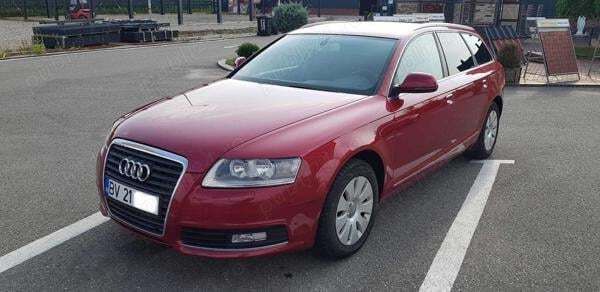 Rosu Utilizat 2009 Audi A6 Break | 5.999 EUR (Preț OK) - Imagine 1/4