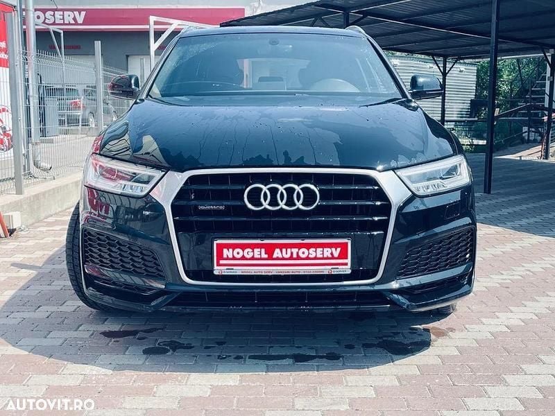 Negru Utilizat 2018 Audi Q3 S-Line SUV | 25.410 EUR (Scump) - Imagine 1/4