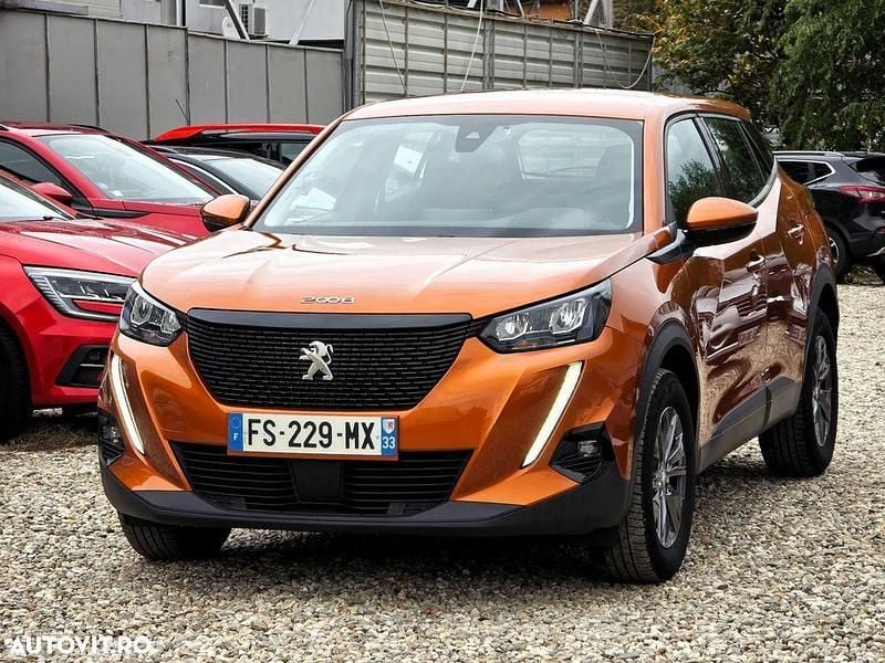 Culoareportocaliu Utilizat 2021 Peugeot 2008 Allure SUV | 11.999 EUR (Super Preț) - Imagine 1/4