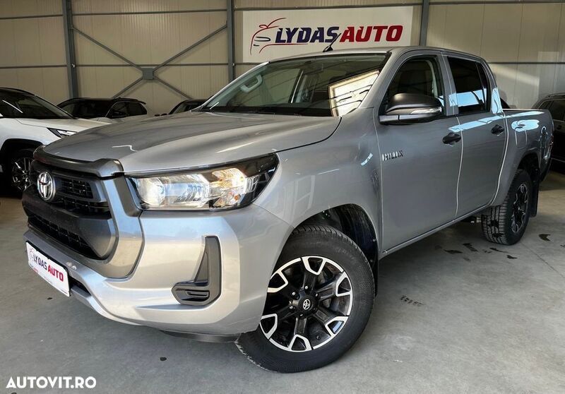 Gri Utilizat 2022 Toyota HiLux Comfort Pickup | 29.750 EUR (Preț OK) - Imagine 1/4
